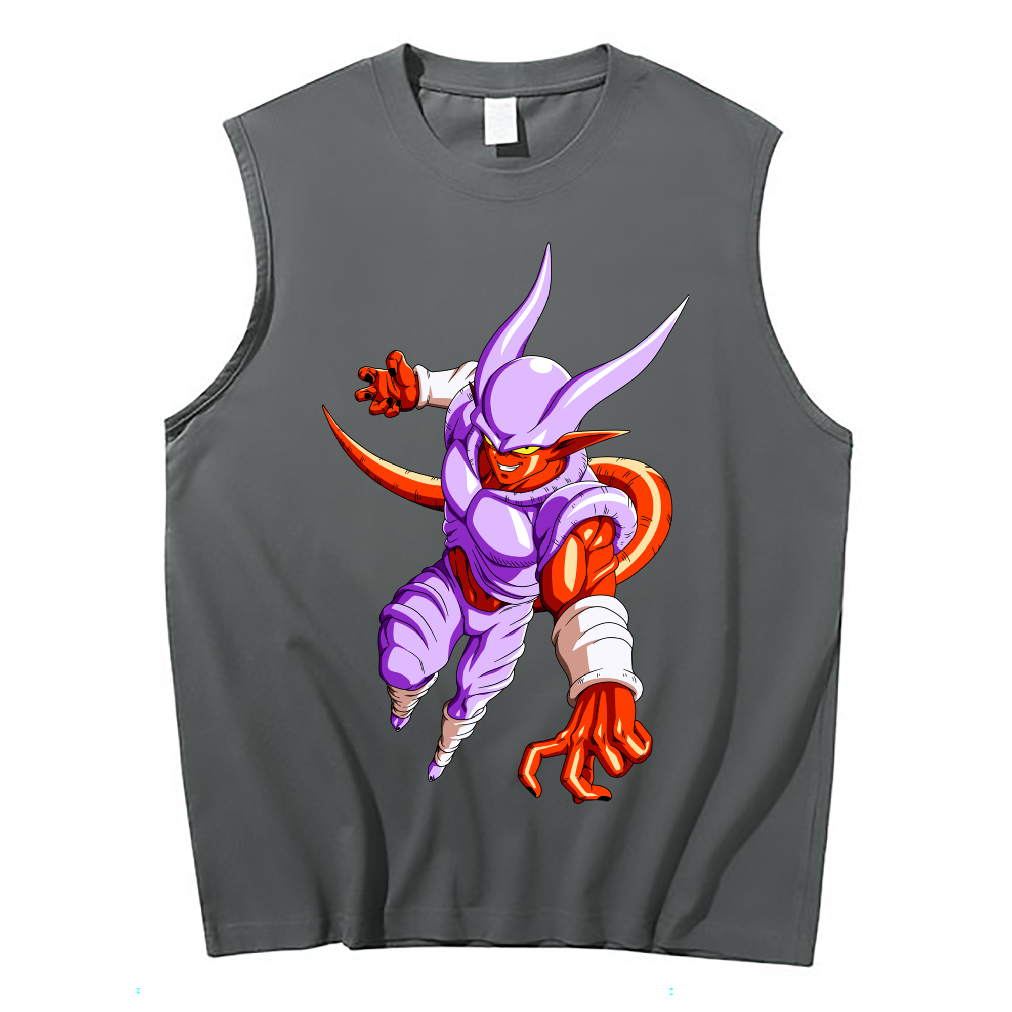 （画像用） ドラゴンボール ジャネンバ DRAGON BALL Janemba コットン100％タンクトップ（フロントプリント）